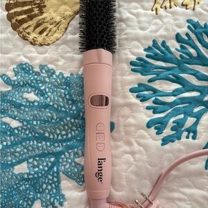 Lange Pink Hair Styling original glam wave